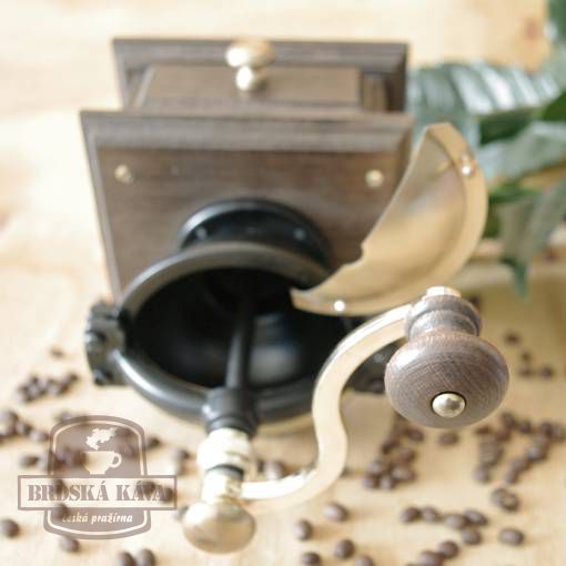 Ruční kávomlýnek pro Brdskou kávu - mod. 169DG