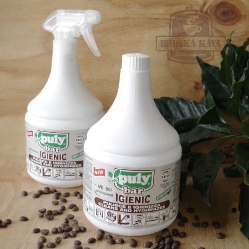 Puly Bar Igienic spray - čistění zásobníků na kávu